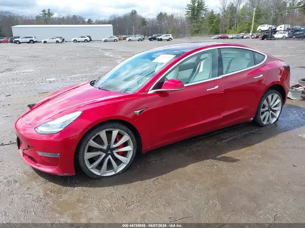 5YJ3E1EB7JF074744 2018 TESLA MODEL 3 - Image 2