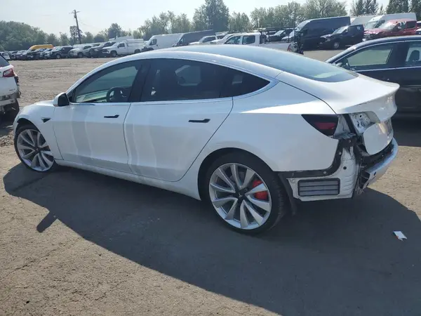 5YJ3E1EB7JF084352 2018 TESLA MODEL 3 - Image 2