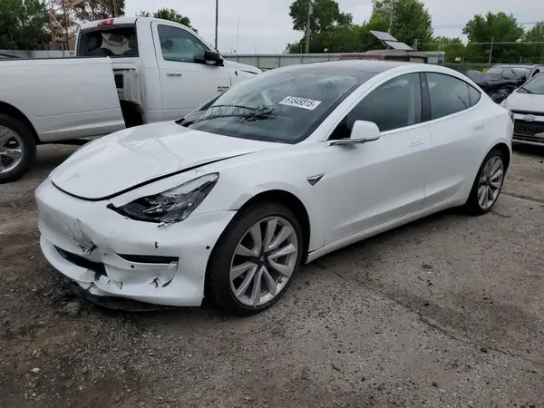 5YJ3E1EB7KF437674 2019 TESLA MODEL 3 - Image 1