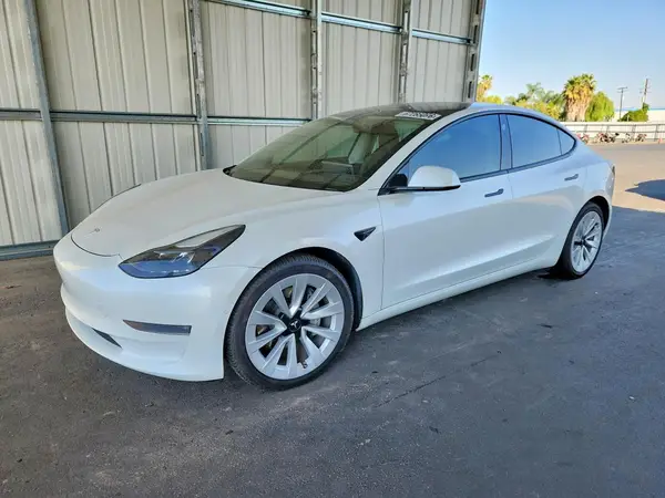 5YJ3E1EB7MF001295 2021 TESLA MODEL 3 - Image 1