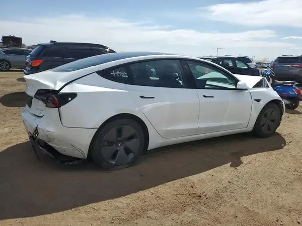 2021 TESLA MODEL 3 COPART lot 57277155 auction photo 3