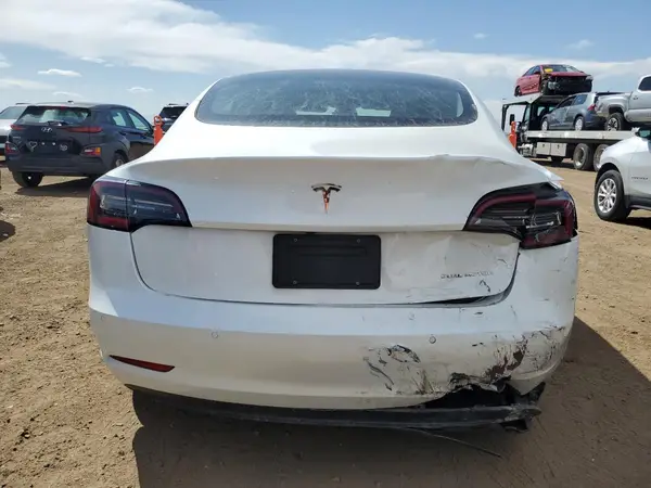 2021 TESLA MODEL 3 COPART lot 57277155 auction photo 6