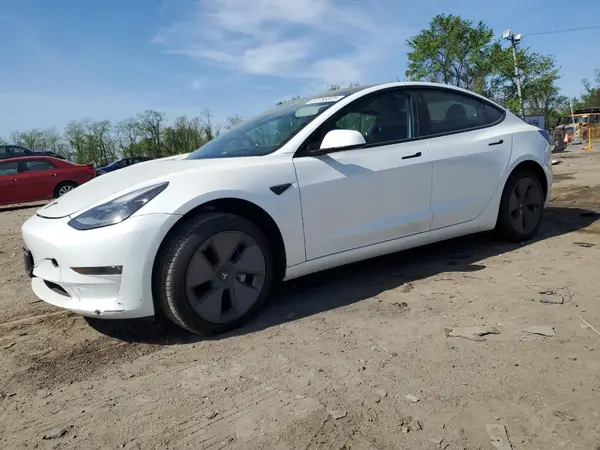 5YJ3E1EB7MF034152 2021 TESLA MODEL 3 - Image 1