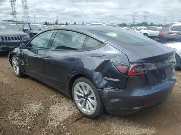 5YJ3E1EB7MF037696 2021 TESLA MODEL 3 - Image 2