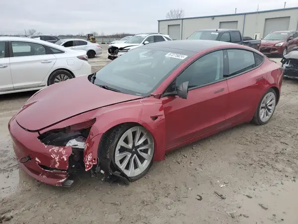 5YJ3E1EB7MF079737 2021 TESLA MODEL 3 - Image 1