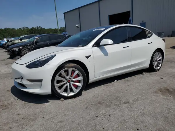 5YJ3E1EB7MF093184 2021 TESLA MODEL 3 - Image 1