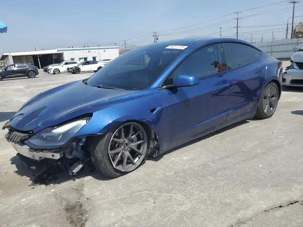 5YJ3E1EB7MF878885 2021 TESLA MODEL 3 - Image 1