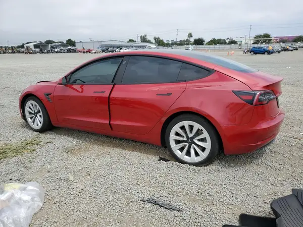 5YJ3E1EB7MF879163 2021 TESLA MODEL 3 - Image 2