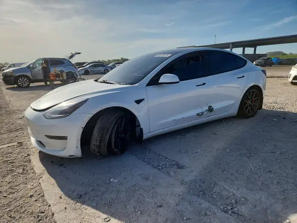5YJ3E1EB7MF906670 2021 TESLA MODEL 3 - Image 1