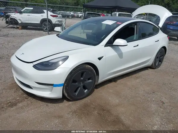 5YJ3E1EB7MF927650 2021 TESLA MODEL 3 - Image 2