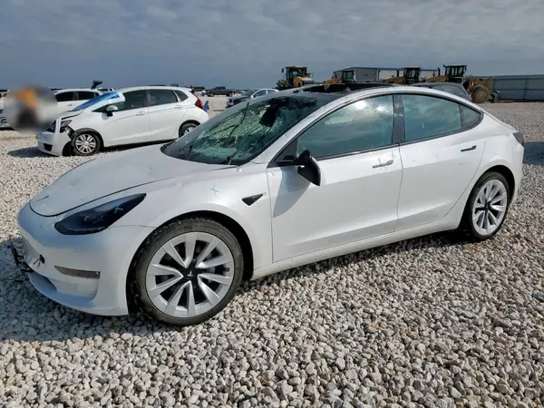 5YJ3E1EB7MF980560 2021 TESLA MODEL 3 - Image 1