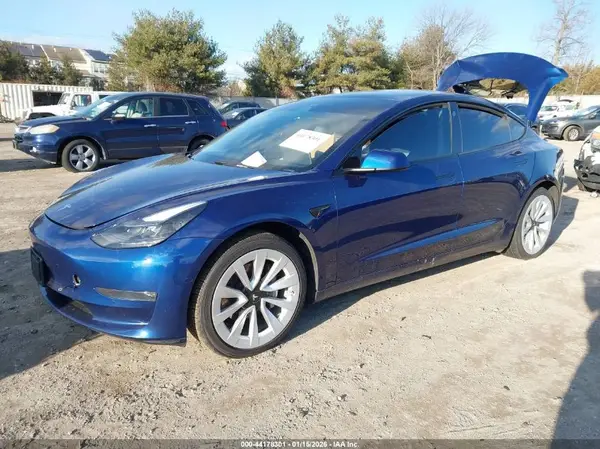 5YJ3E1EB7NF111507 2022 TESLA MODEL 3 - Image 2