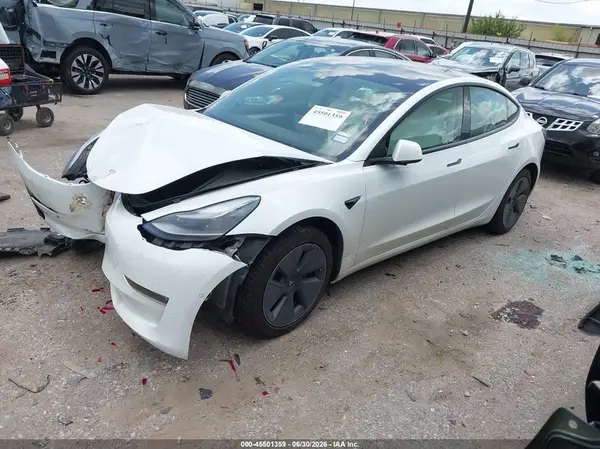 5YJ3E1EB7NF114956 2022 TESLA MODEL 3 - Image 2