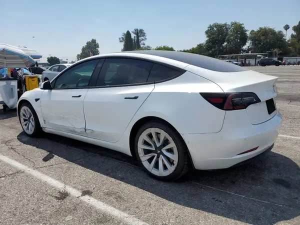 5YJ3E1EB7NF137122 2022 TESLA MODEL 3 - Image 2