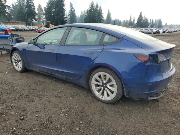 5YJ3E1EB7NF143616 2022 TESLA MODEL 3 - Image 2