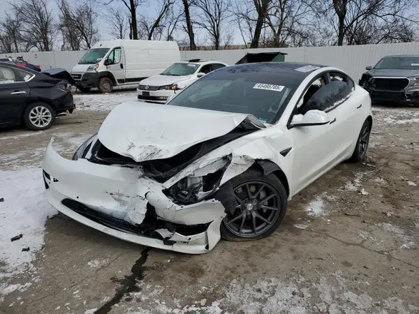 5YJ3E1EB7NF152929 2022 TESLA MODEL 3 - Image 1