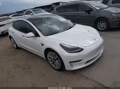 5YJ3E1EB7NF154180 2022 TESLA MODEL 3