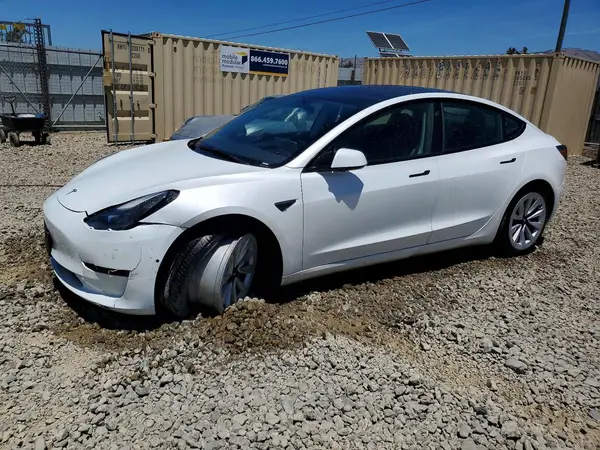 5YJ3E1EB7NF157273 2022 TESLA MODEL 3 - Image 1