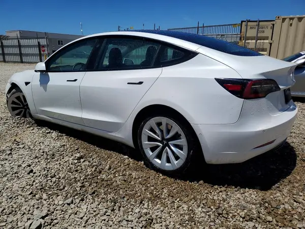 5YJ3E1EB7NF157273 2022 TESLA MODEL 3 - Image 2