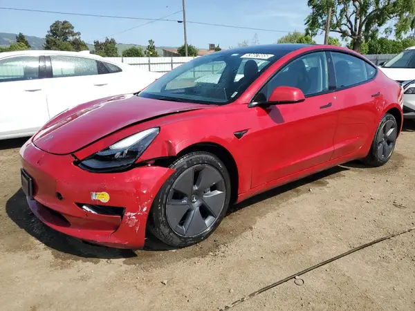 5YJ3E1EB7NF176065 2022 TESLA MODEL 3 - Image 1
