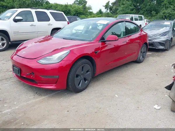 5YJ3E1EB7NF204091 2022 TESLA MODEL 3 - Image 2