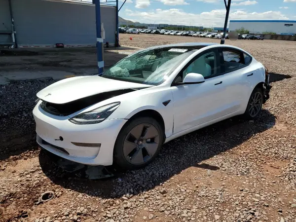 5YJ3E1EB7NF228519 2022 TESLA MODEL 3 - Image 1