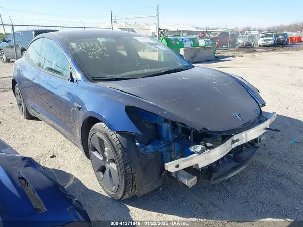 5YJ3E1EB7NF259544 2022 TESLA MODEL 3 - Image 1