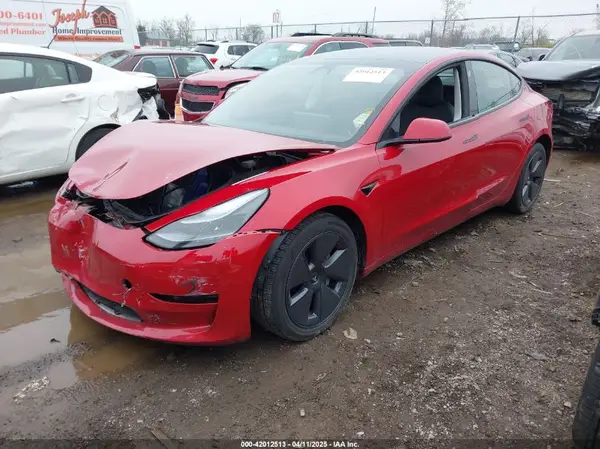 5YJ3E1EB7NF267000 2022 TESLA MODEL 3 - Image 2
