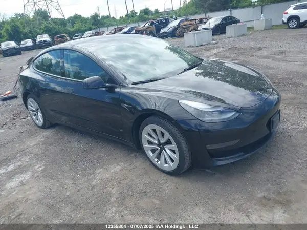 5YJ3E1EB7NF278241 2022 TESLA MODEL 3 - Image 1