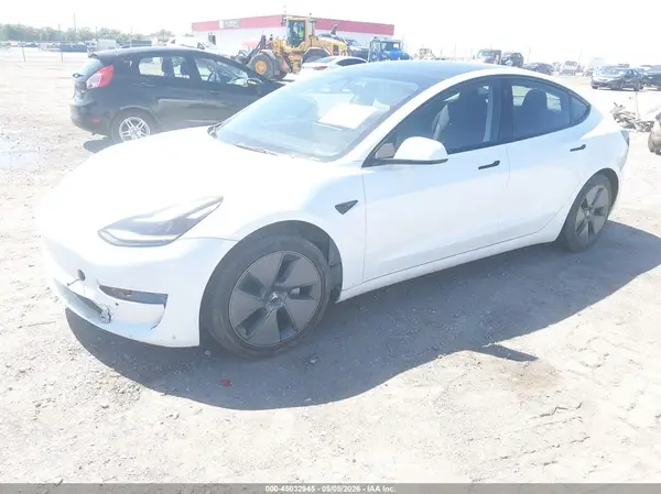 5YJ3E1EB7NF286498 2022 TESLA MODEL 3 - Image 2