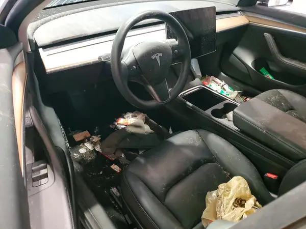 5YJ3E1EB7NF332413 2022 TESLA MODEL 3 - Image 8