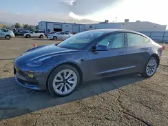5YJ3E1EB7NF337143 2022 TESLA MODEL 3