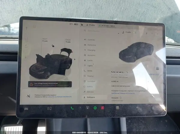 2025 TESLA MODEL 3 auction photo 7