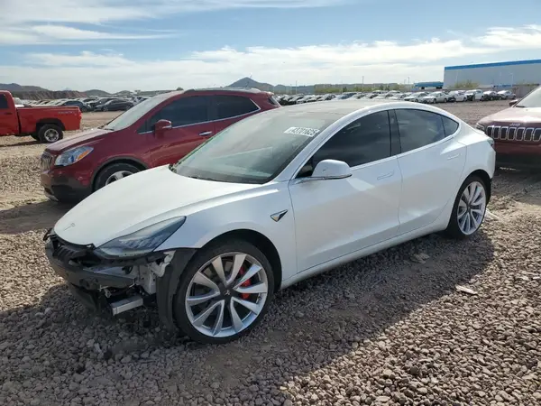 5YJ3E1EB8JF081735 2018 TESLA MODEL 3 - Image 1