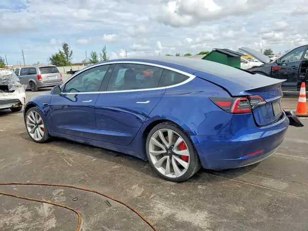 5YJ3E1EB8KF237774 2019 TESLA MODEL 3 - Image 2