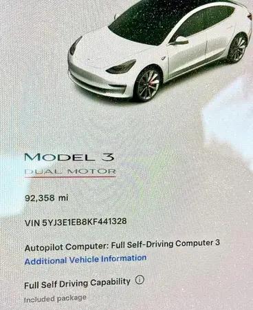 5YJ3E1EB8KF441328 2019 TESLA MODEL 3 - Image 8