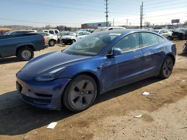 5YJ3E1EB8MF003072 2021 TESLA MODEL 3 - Image 1