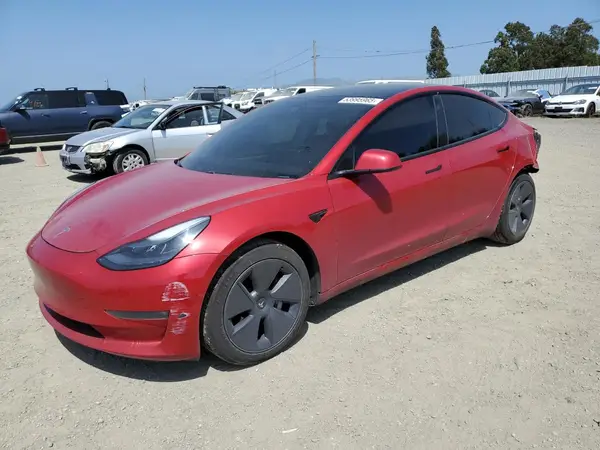 5YJ3E1EB8MF059514 2021 TESLA MODEL 3 - Image 1