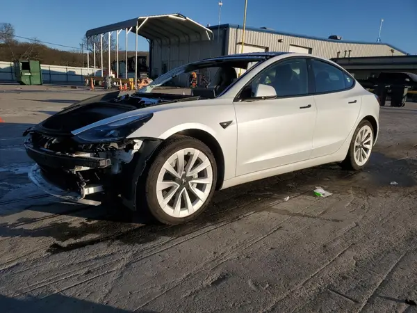 5YJ3E1EB8MF924238 2021 TESLA MODEL 3 - Image 1