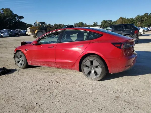 5YJ3E1EB8NF104596 2022 TESLA MODEL 3 - Image 2