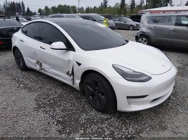 5YJ3E1EB8NF129949 2022 TESLA MODEL 3 - Image 1