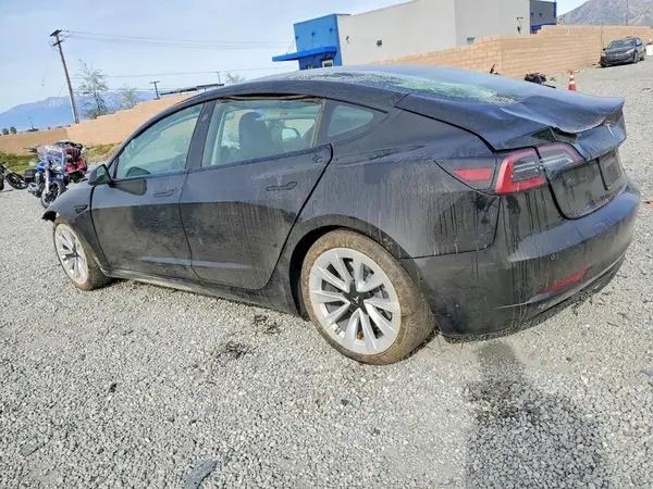 5YJ3E1EB8NF156004 2022 TESLA MODEL 3 - Image 2