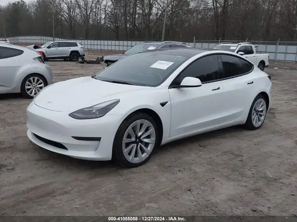 5YJ3E1EB8NF173966 2022 TESLA MODEL 3 - Image 2