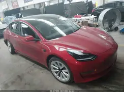 5YJ3E1EB8NF201863 2022 TESLA MODEL 3
