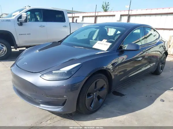 5YJ3E1EB8NF206951 2022 TESLA MODEL 3 - Image 2