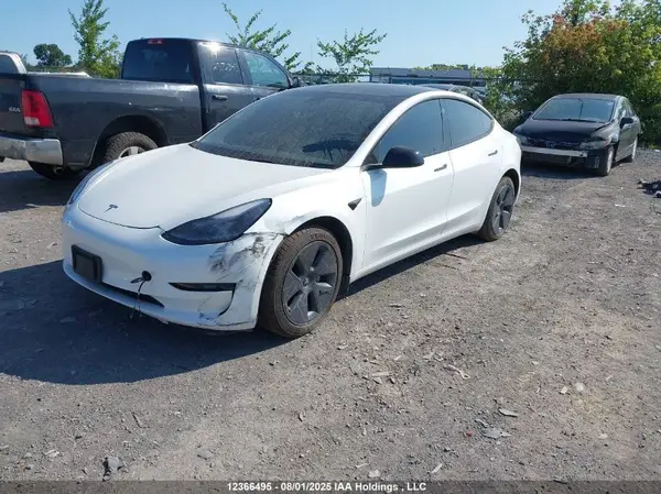 5YJ3E1EB8NF249198 2022 TESLA MODEL 3 - Image 2