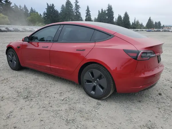 5YJ3E1EB8NF249931 2022 TESLA MODEL 3 - Image 2