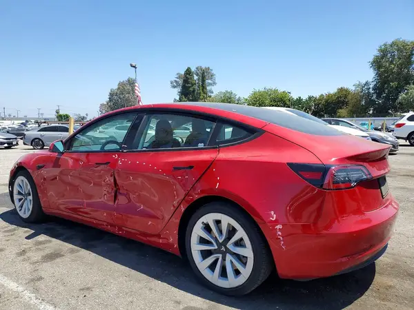 5YJ3E1EB8NF271878 2022 TESLA MODEL 3 - Image 2