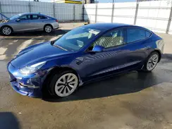 5YJ3E1EB8NF301011 2022 TESLA MODEL 3