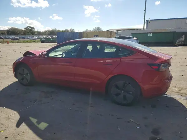 5YJ3E1EB8NF332145 2022 TESLA MODEL 3 - Image 2